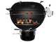 Weber Master Touch Premium E-5770 BLK - Barbacoa de carb&oacute;n