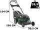 Cortac&eacute;sped autopropulsado GreenBay GB-LM 51 BS - 4 en 1 - Motor B&amp;S 750EX - Corte de 51cm