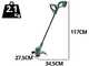 Bosch EasyGrassCut 18-230 - Cortabordes de bater&iacute;a - 18V 2Ah