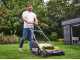 Ryobi RY18SFX35A-240 - Escarificador de bater&iacute;a - 18 V - 2x4 Ah