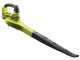 Soplador de bater&iacute;a RYOBI OBL1820S -18V - Velocidad de aire 245 Km/h - BATER&Iacute;A Y CARGADOR NO EST&Aacute;N INCLUIDOS