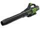 Greenworks GD60AB - Soplador axial de bater&iacute;a - BATER&Iacute;A Y CARGADOR NO EST&Aacute;N INCLUIDOS