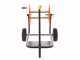 Enrollador de manguera - pintura ep&oacute;xica - con ruedas - manguera 100 m - 20 bar - con lanza en lat&oacute;n