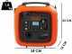 Black &amp; Decker ASI400-XJ - Compresor de aire port&aacute;til sin aceite - 11 Bar Max