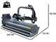 BlackStone BVH 220 H - Trituradora lateral de brazo para tractor - Serie pesada