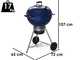 Weber Master Touch GBS C-5750 Deep Ocean Blue - Barbacoa de carb&oacute;n