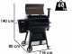 Royal Food RF-PB 3570 - Barbacoa para pellet