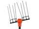 Jolly Italia V50X - Vareador de aceitunas de bater&iacute;a - 36 V - P&eacute;rtiga fija de 2.3 m y barra alargadora Step-Up