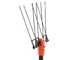 Jolly Italia V50X - Vareador de aceitunas de bater&iacute;a - 36 V - P&eacute;rtiga fija de 2.3 m y barra alargadora Step-Up