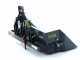 BlackStone B-PAL 120 - Pala trasera para tractor - de 120 cm - Capacidad 400 Kg