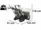 BlackStone B-ST 87 BSTE - Quitanieves de gasolina - De orugas - B&amp;S 2100
