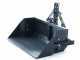 BlackStone B-PAL 140 - Pala trasera para tractor - de 140 cm - Capacidad 400 Kg