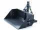 BlackStone B-PAL 160 - Pala trasera para tractor - de 160 cm - Capacidad 700 Kg
