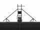 BlackStone B-PAL 160 - Pala trasera para tractor - de 160 cm - Capacidad 700 Kg
