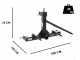 Blackstone B-PF 1000 - Horquillas para pacas - Enganche de 3 puntos para tractor