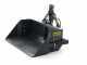 BlackStone B-PAL H 120 - Pala trasera hidr&aacute;ulica para tractor - de 120 cm - Capacidad 400 Kg