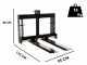 Blackstone B-PF 700 - Horquillas portapalets para tractor - Capacidad 700 Kg