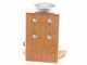 Eschenfelder 1220 alluminio 150g - Molino manual de pared para copos con rodillos de acero inoxidable