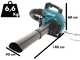 Soplador Aspirador de hojas Makita DUB363 36V - CARGADOR Y BATER&Iacute;AS NO INCLUIDOS