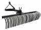 Blackstone B-HLRK 180 - Rastrillo para tractor pesado con enganche de 3 puntos - Serie Heavy Duty