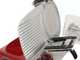 BERKEL Red Line 250 ROJA - Cortadora de fiambre con cuchilla de acero cromado de 250 mm