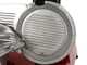BERKEL Red Line 250 ROJA - Cortadora de fiambre con cuchilla de acero cromado de 250 mm