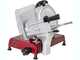 BERKEL Red Line 250 ROJA - Cortadora de fiambre con cuchilla de acero cromado de 250 mm