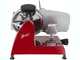 BERKEL Red Line 250 ROJA - Cortadora de fiambre con cuchilla de acero cromado de 250 mm