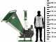 GreenBay GB-WTDC 100 - Biotrituradora para tractor - Rotor de corte
