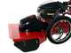 Blue Bird FLO Pro Speed 7HO - Desbrozadora de ruedas a gasolina - Cuchilla e hilo - Honda GCV200
