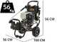 DeWalt DXPW 011E - Hidrolimpiadora profesional de gasolina - 250 bar m&aacute;x. - 900 L/h - motor Honda GX 390