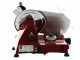 FAC F195 Roja - Cortadora de fiambre  con cuchilla de 195 cm - 132 W