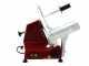 FAC S220 Roja - Cortadora de fiambre con  cuchilla de 220 cm - Afilador de serie - 185 W