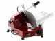 FAC S220 Roja - Cortadora de fiambre con  cuchilla de 220 cm - Afilador de serie - 185 W