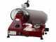 FAC S220 Roja - Cortadora de fiambre con  cuchilla de 220 cm - Afilador de serie - 185 W