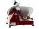 FAC S220 Roja - Cortadora de fiambre con  cuchilla de 220 cm - Afilador de serie - 185 W