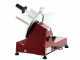 FAC S220 Roja - Cortadora de fiambre con  cuchilla de 220 cm - Afilador de serie - 185 W
