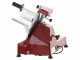 FAC F 250 R Roja -Cortadora de fiambre con cuchilla de 250 mm - Afilador fijo