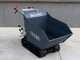 Carretilla con motor, de orugas, BlackStone TB 3250 D - Caja dumper manual - capacidad de carga m&aacute;xima 320 Kg