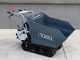 Carretilla con motor, de orugas, BlackStone TB 3250 D - Caja dumper manual - capacidad de carga m&aacute;xima 320 Kg