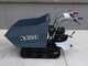 Carretilla con motor, de orugas, BlackStone TB 3250 D - Caja dumper manual - capacidad de carga m&aacute;xima 320 Kg
