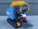 Carretilla de orugas con motor EuroMech EM500H-Dump - Caja dumper hidr&aacute;ulica de 500 kg