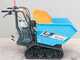 Carretilla de orugas EuroMech EM400H-Dump - Caja dumper con capacidad de 400 Kg