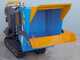 Carretilla de orugas EuroMech EM500L-Dump &amp; Shovel - Caja dumper hidr&aacute;ulica 500 kg con pala