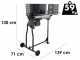 BullMach BM-LS-E 5 H - Astilladora de le&ntilde;a el&eacute;ctrica - Horizontal - 230V