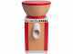 Komo KoMoMio Rojo -Molino de harina de haya con piedra - 400W