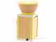 Komo KoMoMio Amarillo - Molino de harina de haya con piedra - 360W
