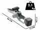 Podadora manual de bater&iacute;a Volpi KVS8000 - 21.6V 4 Ah - espada de 19 cm