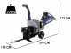 BullMach ZEUS 200 BH-BSE - Biotrituradora de gasolina remolcable - B&amp;S XR2100 con arranque el&eacute;ctrico