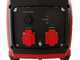 Einhell TC-IG 2000 - Generador de corriente inverter a gasolina 2 kW - Continua 1.8 kW Monof&aacute;sica